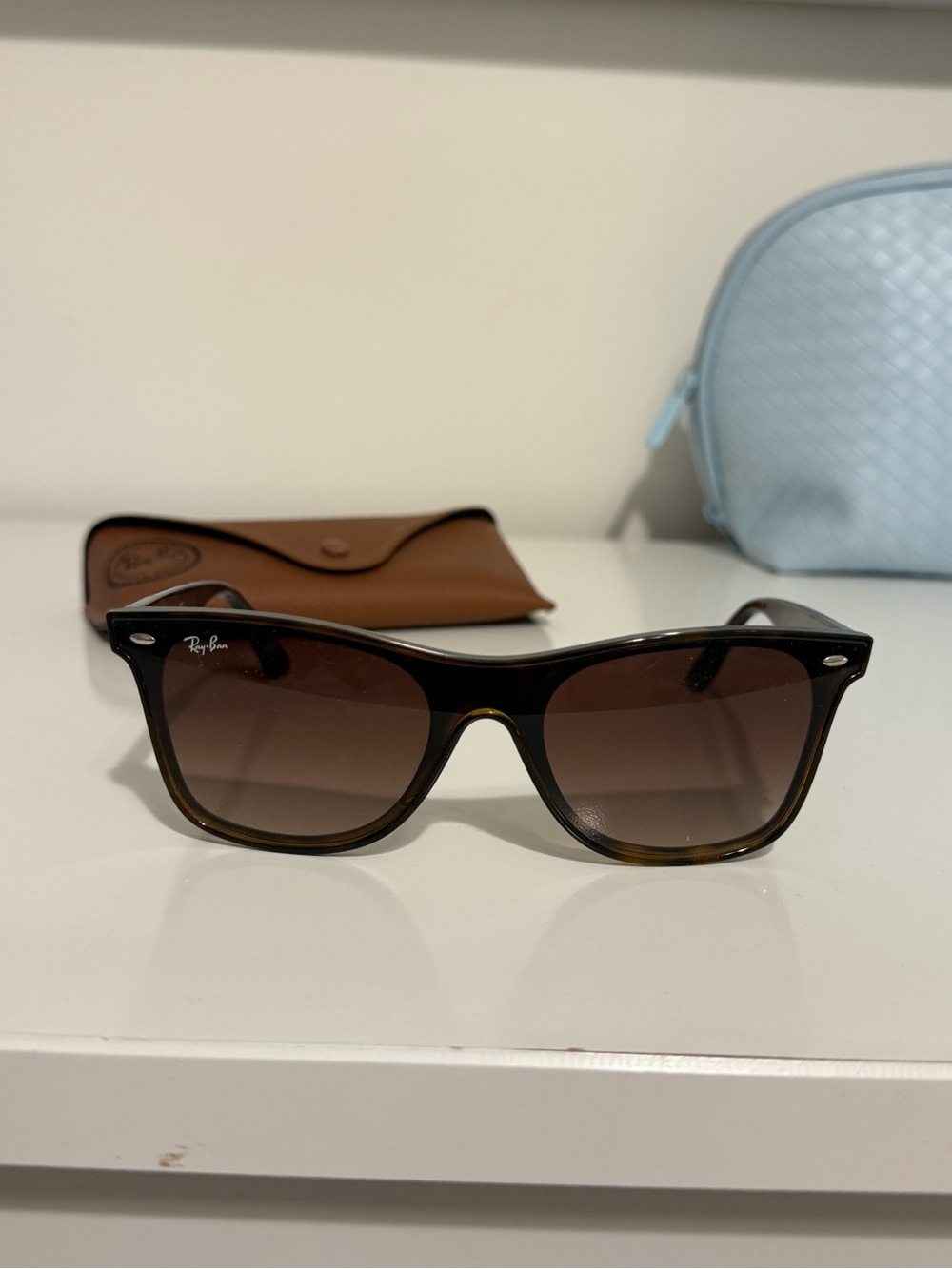 Ray-Ban Tortoise Brown Gradient Women’s Sunglasses - Picture 2 of 7